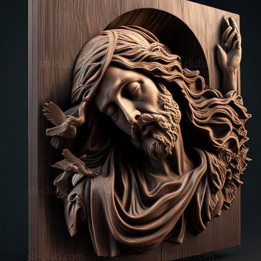 3D model st jesus (STL)